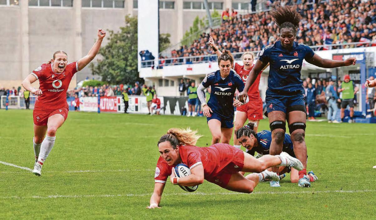 WINLESS WALES FALL TO FRANCE