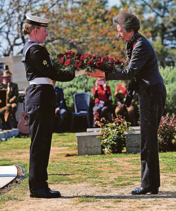 Princess pays tribute to Anzac heroes of Gallipoli