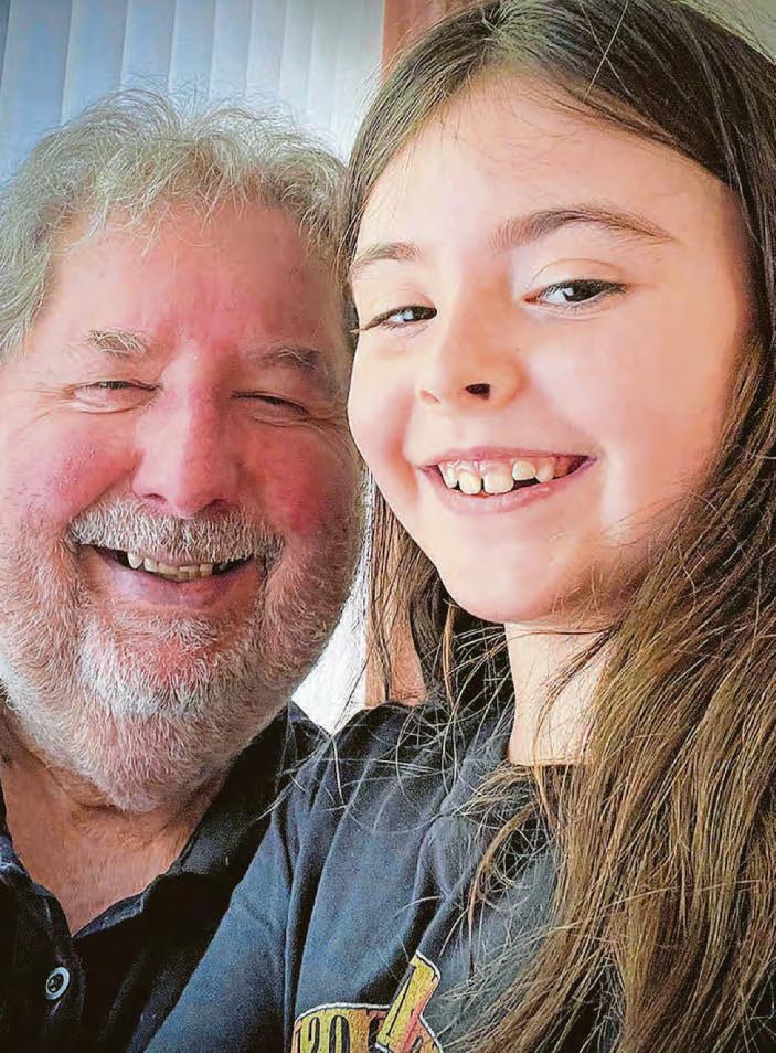 Girl and grandad in photo finals