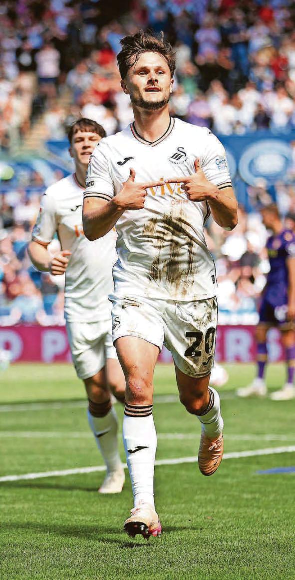 FITTING EXIT FOR ALLEN AS SIDES FINISH WITH A REAL FLOURISH