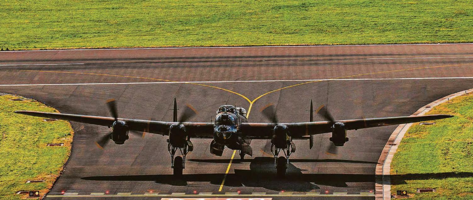 Wartime bomber returns home for 80th anniversary