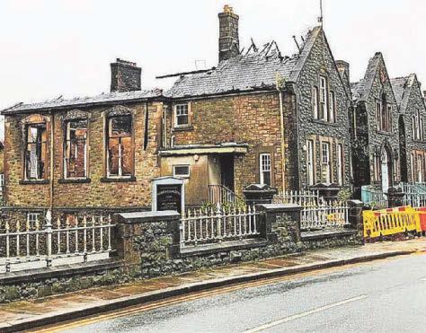 'Bunch of idiots' set fire to manor