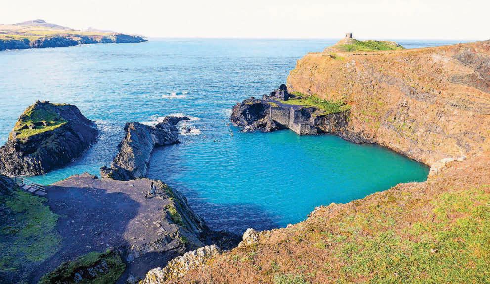 This clifftop coast walk has lush fish and chips