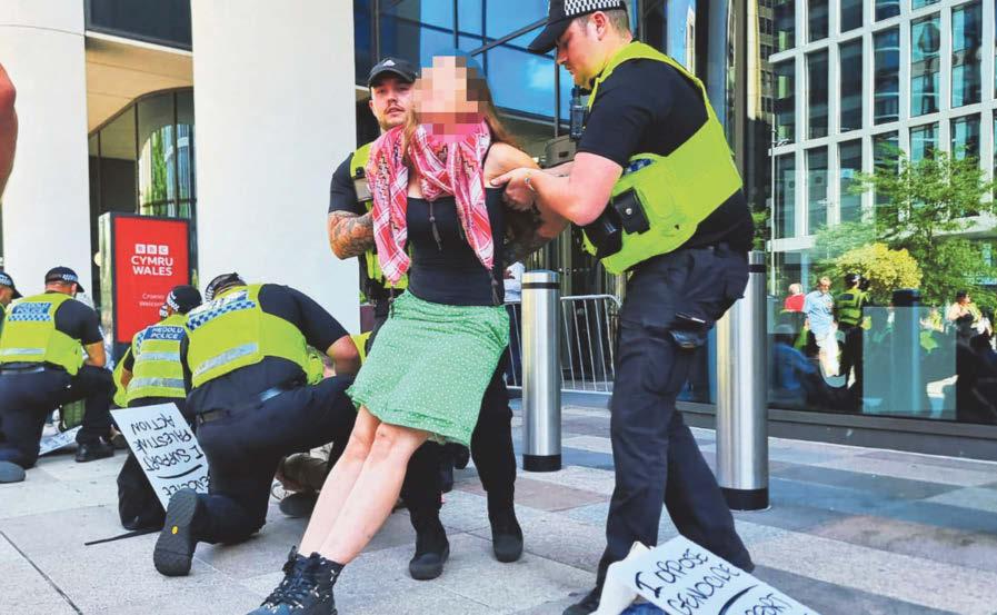 More than 70 arrests at protests supporting banned Palestine Action