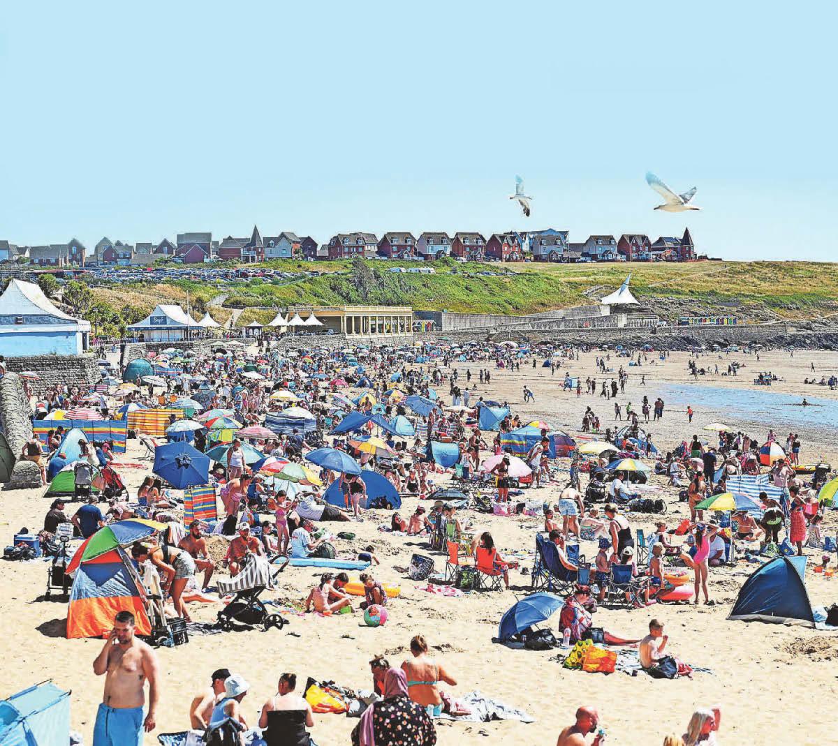 Wales swelters at 33.1°C on the hottest day of year