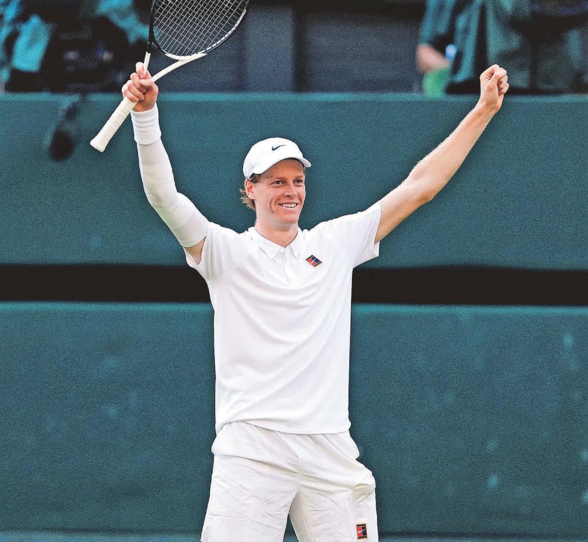 SUPERB SINNER THE NEW KING OF SW19