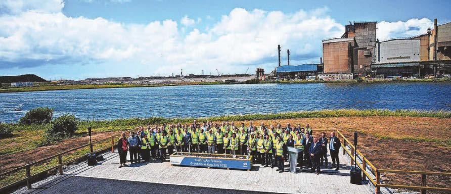 Work gets under way on Tata electric arc furnace