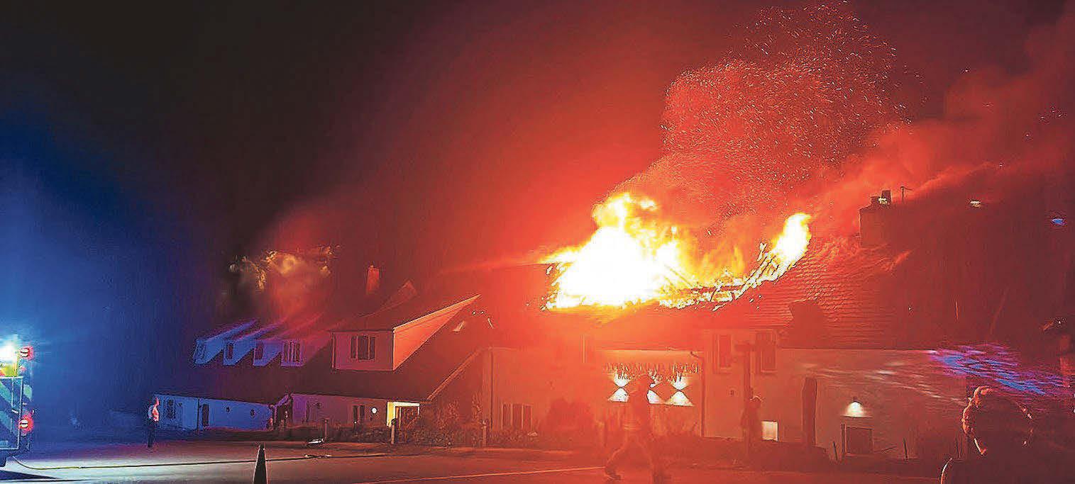 Chef kept awake by hiccups saves guests from hotel blaze