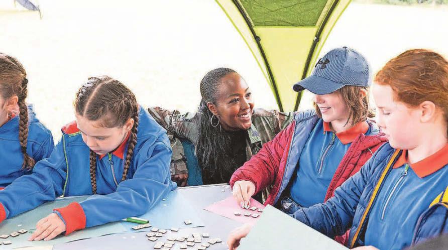 Guides encouraged to 'laugh, share and discover'
