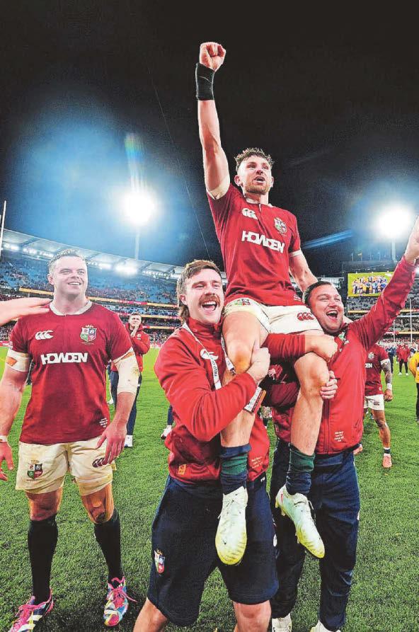 LIONS SET UP THEIR SHOT AT HISTORY