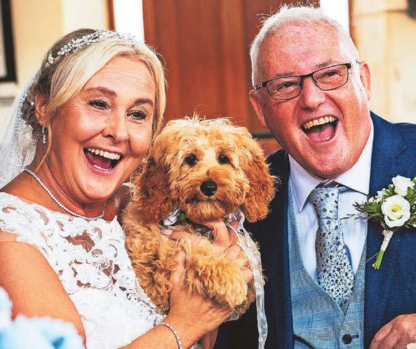 Bride brings wedding forward so ill dad can walk her down aisle