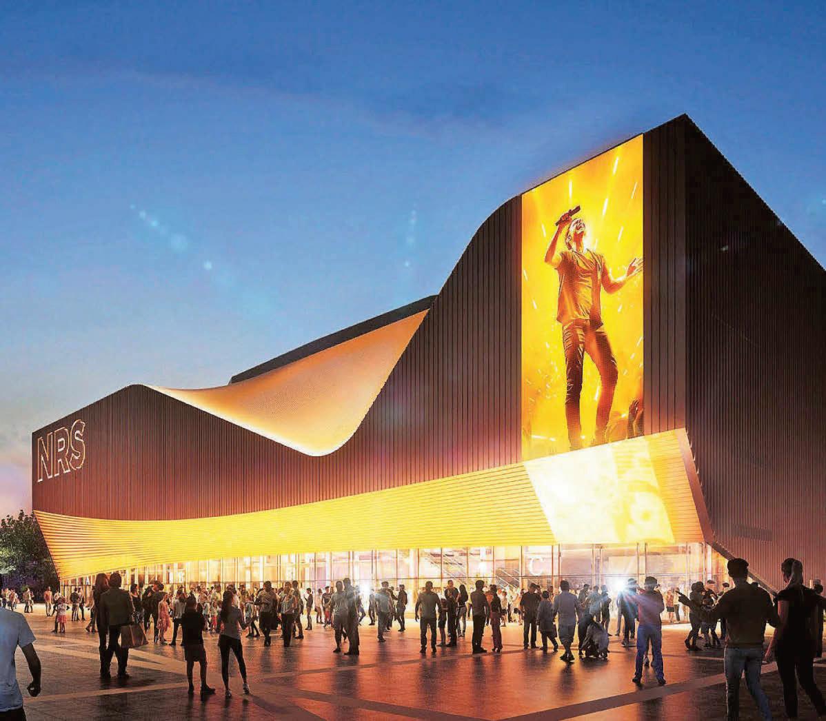 Cost of capital's new indoor arena balloons to £300m