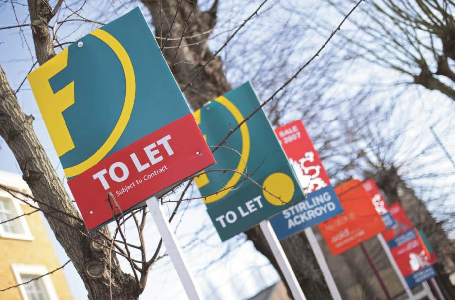 just to secure a flat