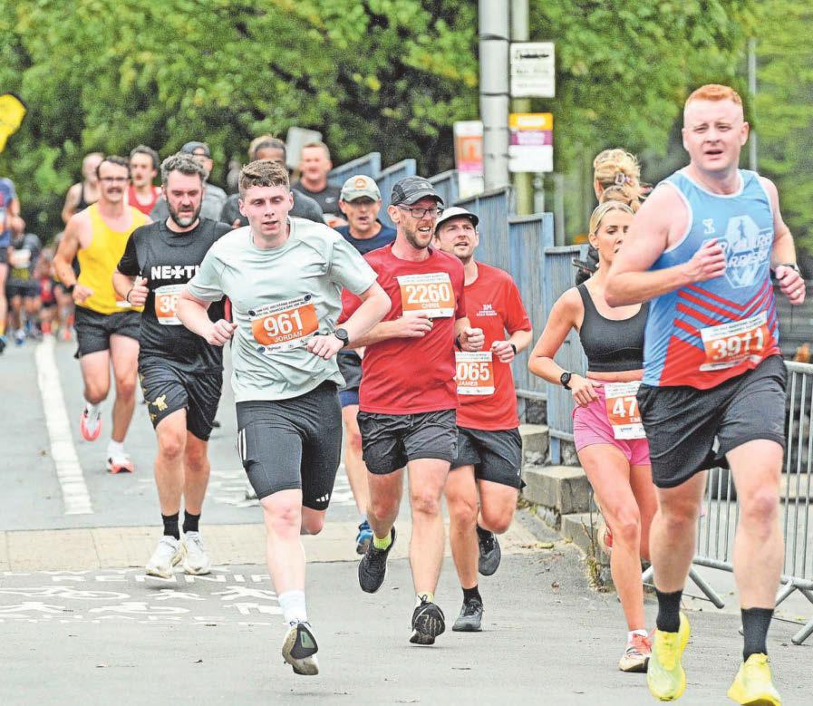 Runners brave wind and rain to tackle Swansea Bay 10k