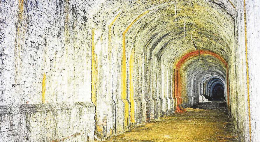 Lost 'white tunnels' that became royal hideaway and crime scene