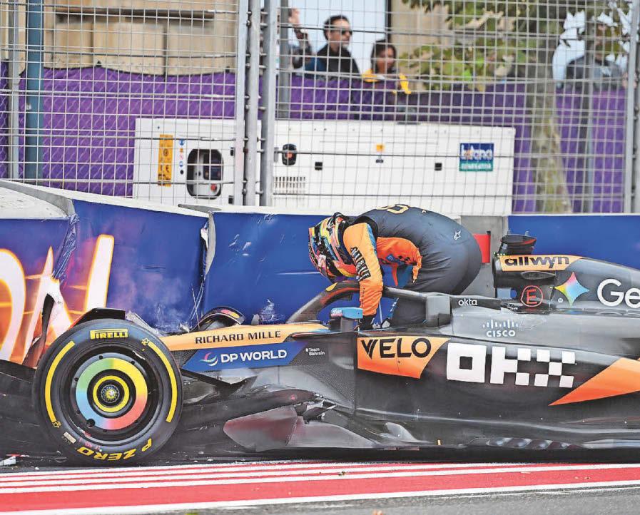 LANDO FAILS TO GRASP BIG CHANCE