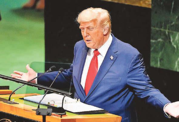 Europe being ‘invaded’ says Trump at UN talks
