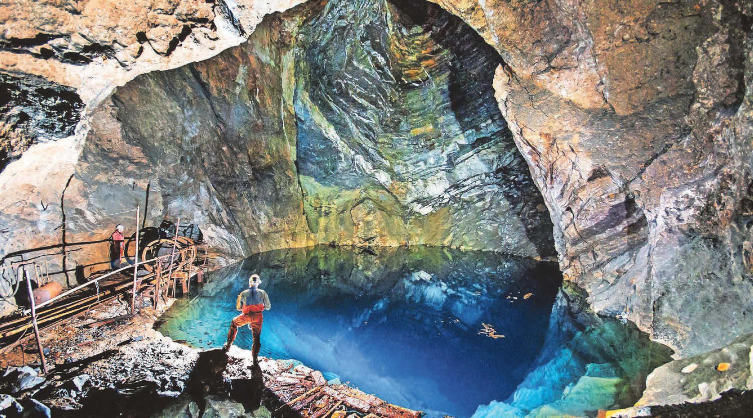 The amazing tunnel labyrinth that runs from hills to the sea