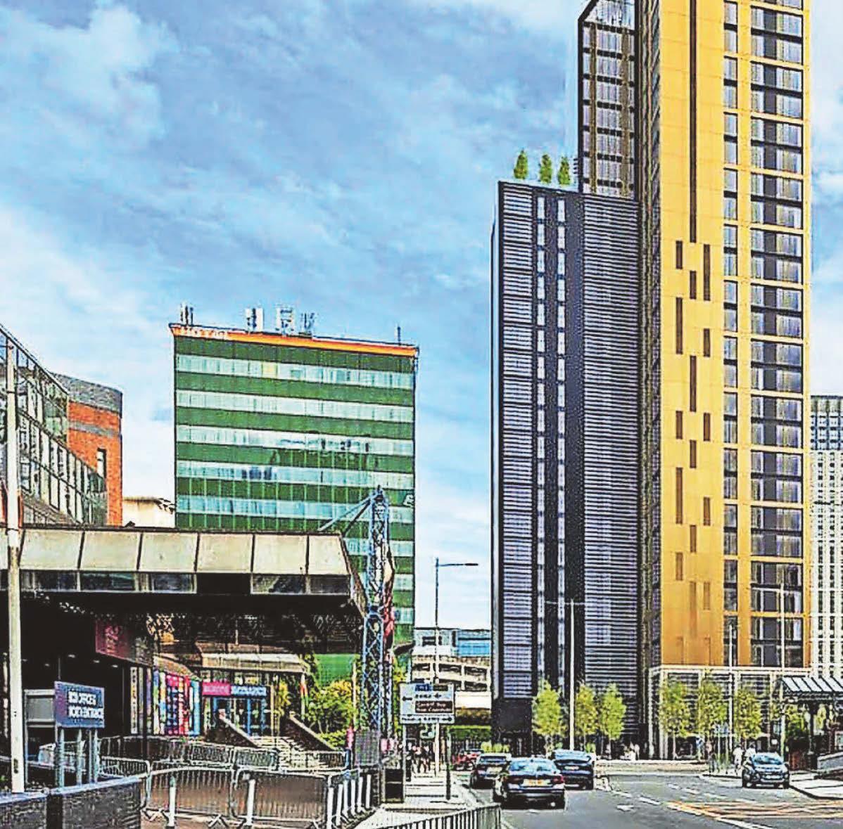 Welsh giant on horizon as new city skyscraper gets go-ahead