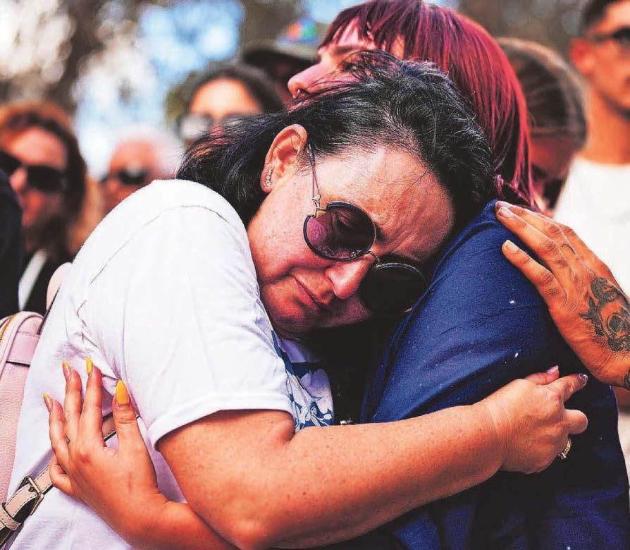 A divided Israel marks two years since massacre as war persists