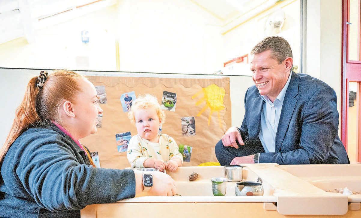 Plaid Cymru promises free childcare if it wins election