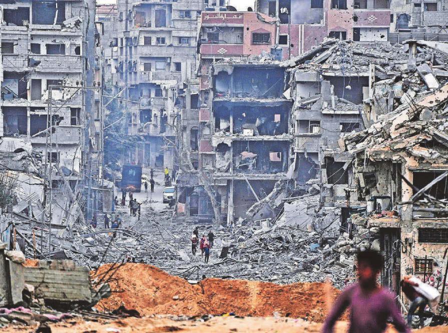 Hundreds of aid trucks on the way to Gaza Strip