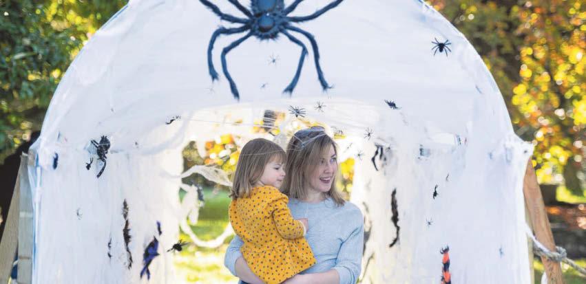 Halloween illuminations, pumpkin carving and folklore trails - autumn adventures await in Wales