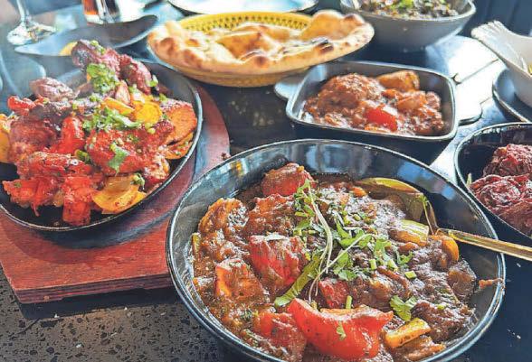 Award-winning curries with beautiful sunsets