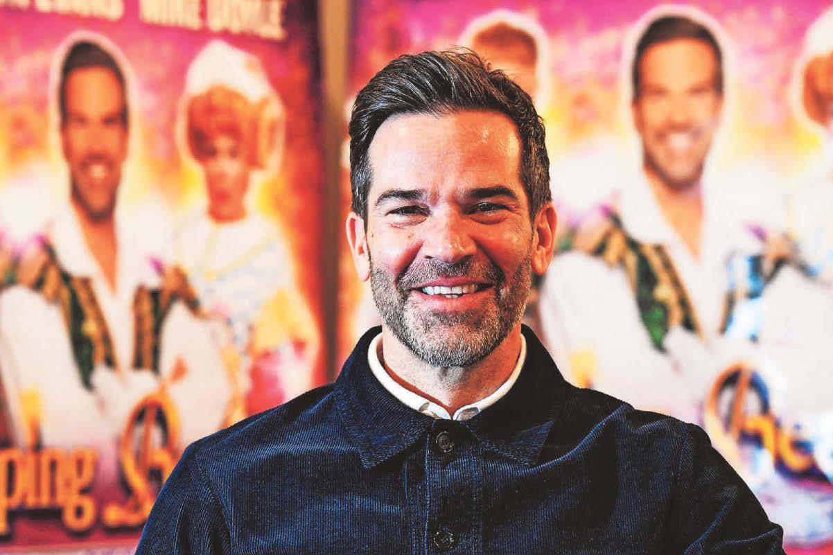 Gethin's family sorrow turns to Christmas pantomime joy