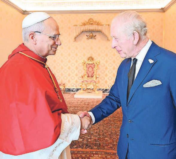 King and Pope make history with prayer service