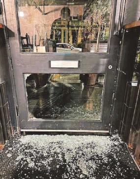 Masked burglar targets top restaurant and takes drink