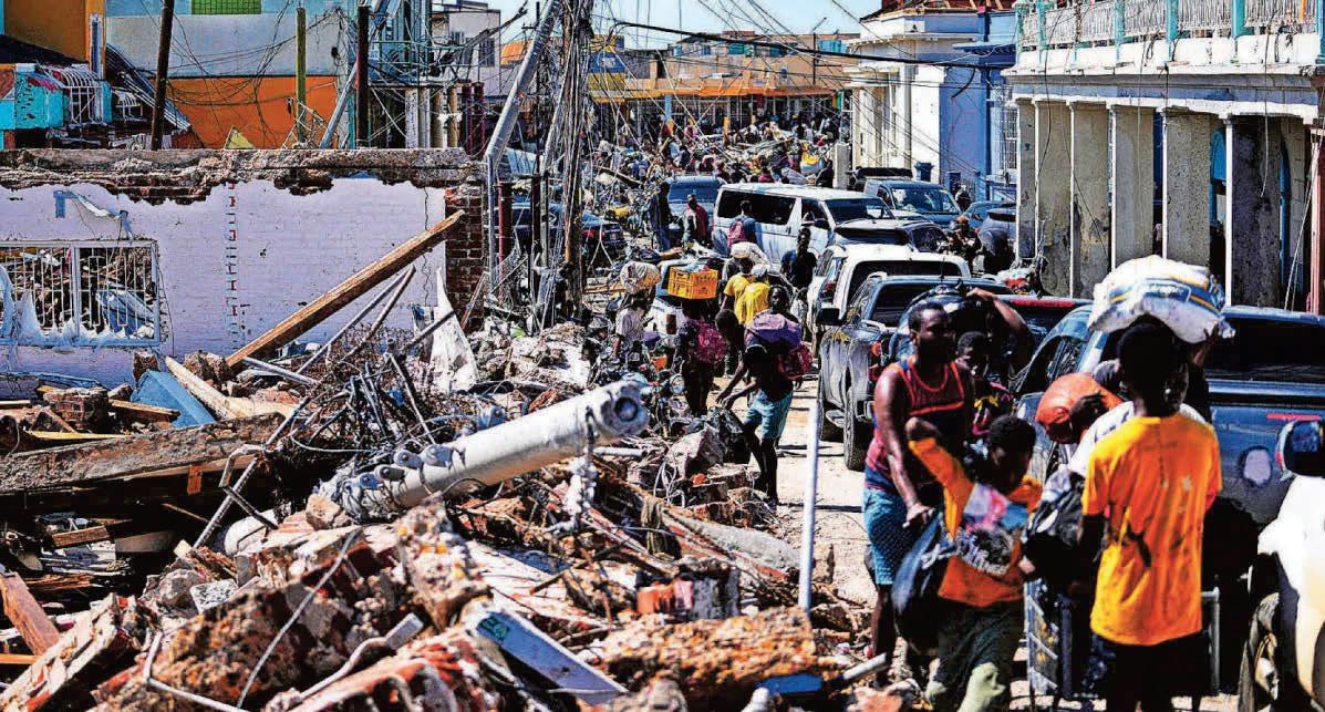 'We are hungry' - picking up the pieces after Melissa's destruction