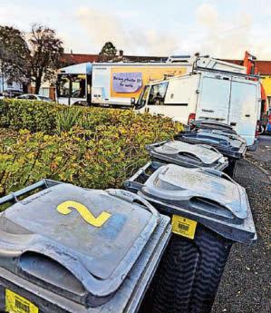 'School-build trucks boxing residents in'