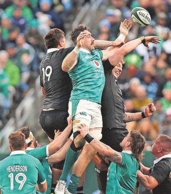 All Blacks claim revenge as Irish fail to find fluency