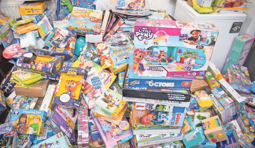 Children across Wales are going without toys this Christmas