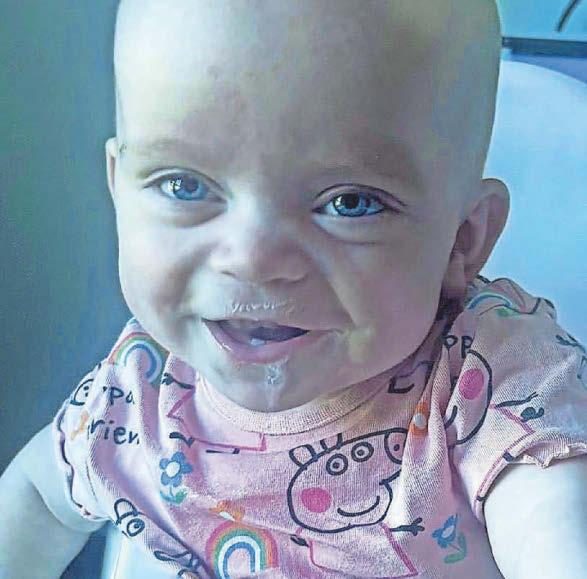 'I'm not really coping but I have to be OK for the girls': Mum found partner dead on the sofa days before their baby twins turned one