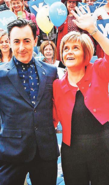Sturgeon 'relaxed' after quitting