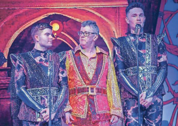 A full-throttle celebration of song, dance and slapstick comedy