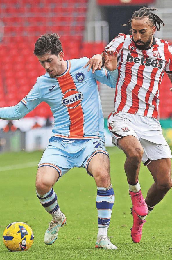 SWANS CAN BE POSITIVE, SAYS MATOS