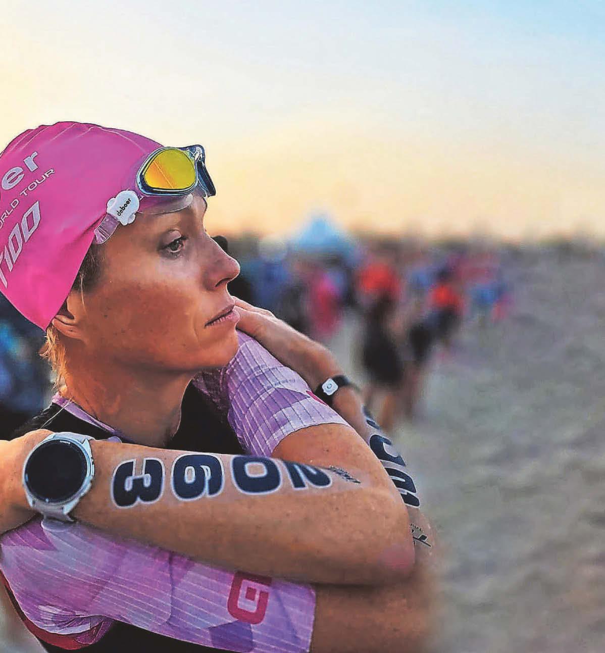 Top medic's other life as world-leading triathlete