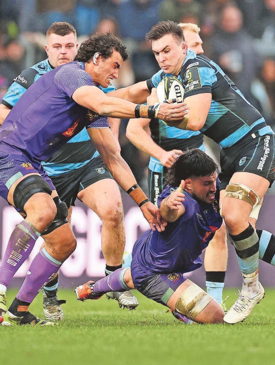 CHIEFS' POWER ROCKS CARDIFF