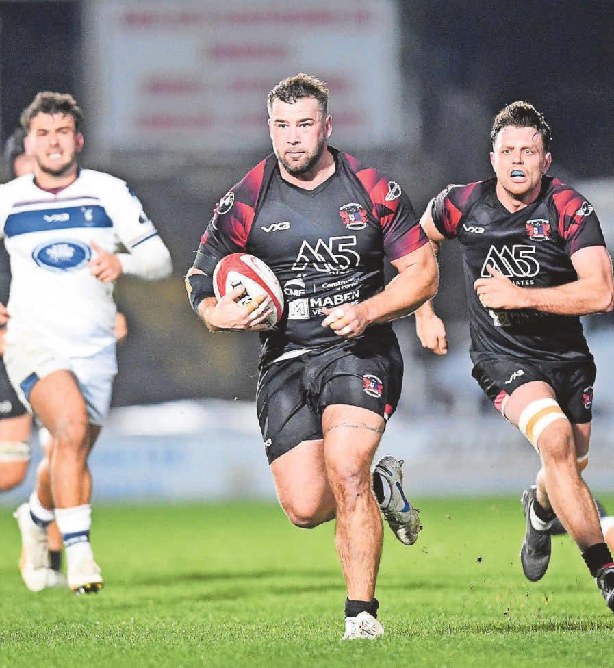 BAKER'S TREBLE SEES OFF QUINS