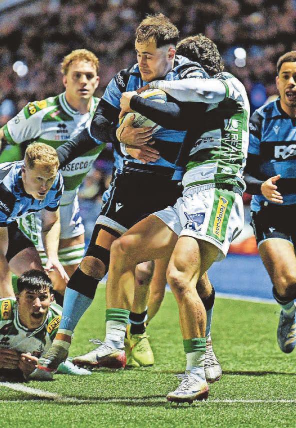 PLAY-OFF BID BOOSTED BY NERVY WIN