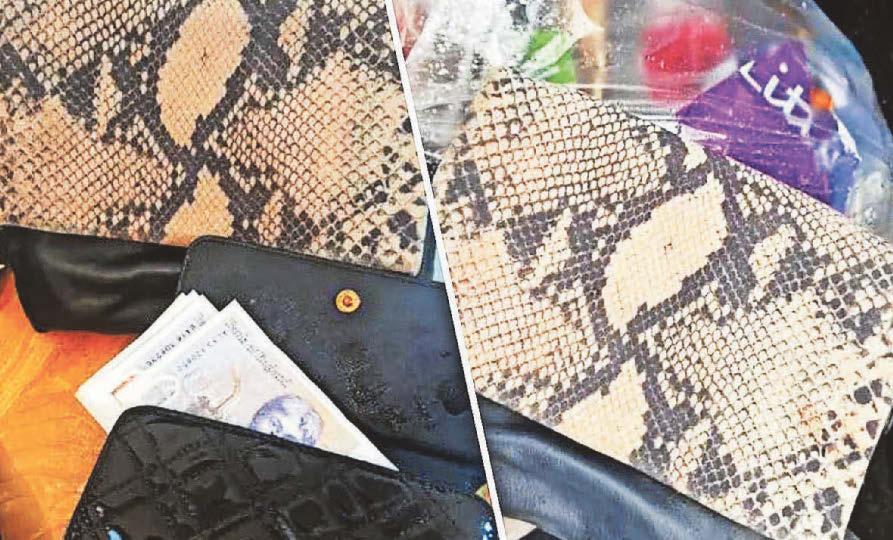 Joy as bag with £500 returned