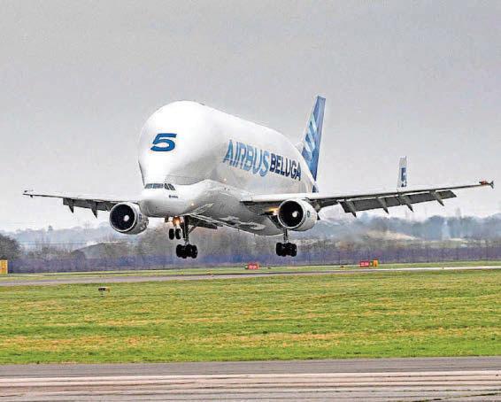 Behemoth of a plane touches down for last time