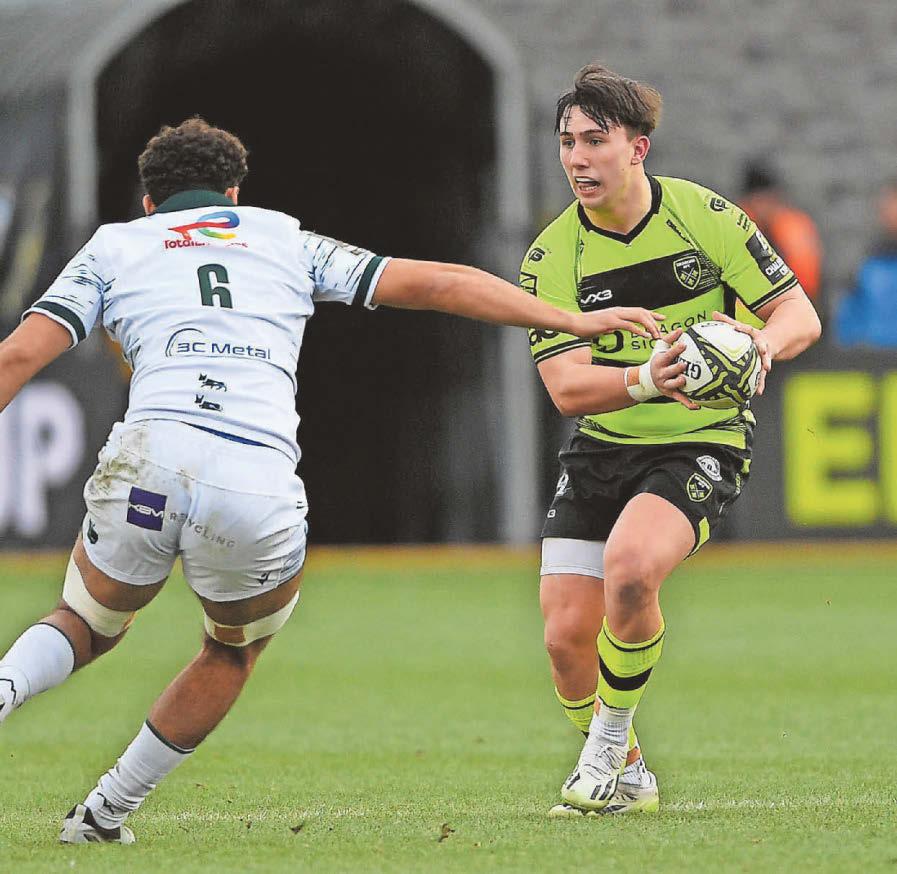 STRONG WORDS INSPIRE RALLY