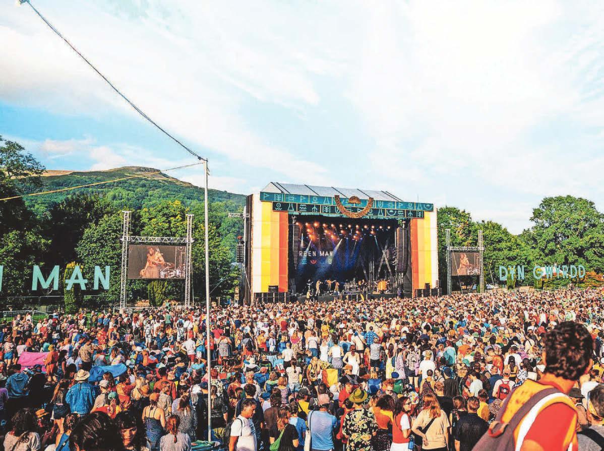 Man denies raping woman in tent at Green Man festival