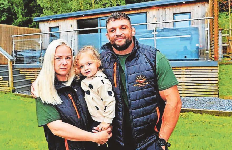 Dad refuses to demolish luxury cabins in ongoing planning row