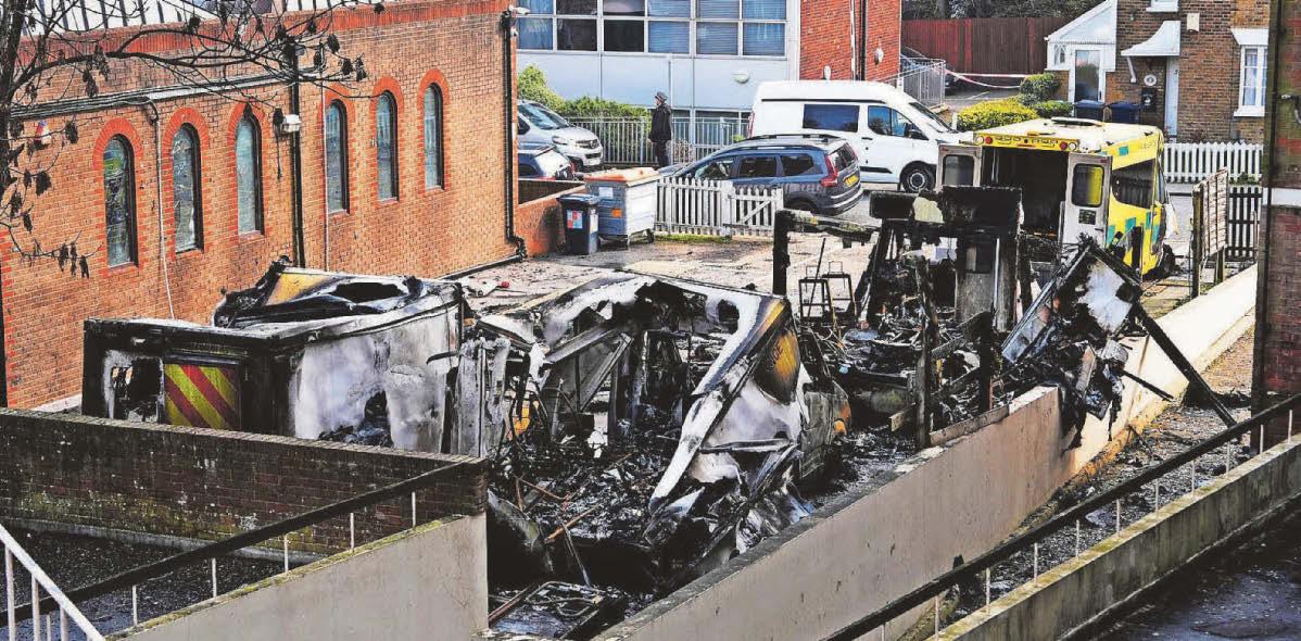 Police treating ambulance attacks as hate crime