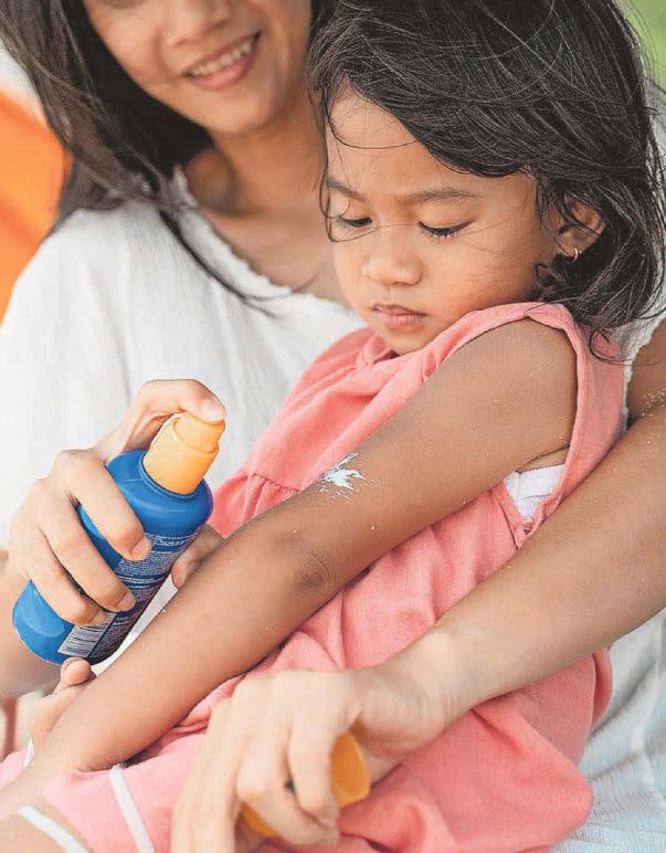 Long-term risks of your kids getting sunburned